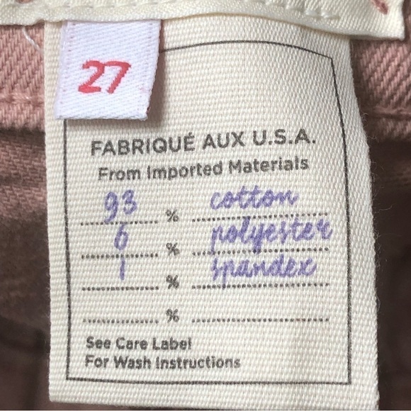 Lagence Slim High Rise Jeans Dusty Pink 27 - Picture 4 of 11